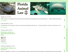 Tablet Screenshot of floridaanimallaw.com